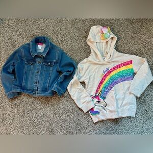 Bundle: Jean Jacket and Pull Over Sweater